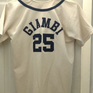 Nike Official NY Yankess Giambi Jersey #25